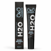 OKO Liquid Hybrid Tint H2O 5.7 Tumedat Pruun Kulmu- ja Ripsmeevärv, 15 ml