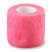 Cohesive adhesive bandage 4.5cm x 5m, pink