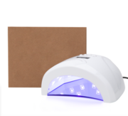 Nail lamp Allelux 1 UV DUAL LED 24/48W, white