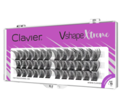 Вії Clavier Vshape Xtreme Mix 0,07, 10-11-12 мм