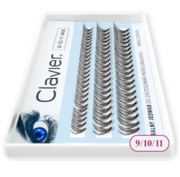 Clavier Classic Mix C eyelashes, 8-10-12 mm