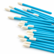 Velour applicators in pouch, turquoise ForMe (50 pcs. op.)