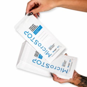 Пакети для стерилізації Microstop Pro з індикатором 4 класу 100*200 (100шт/уп), білий крафт