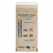 Пакети для стерилізації ProSteril 75*150 PK B, (100шт/уп) бурий крафт