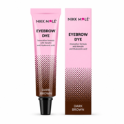 Farbka do brwi i rzęs Nikk Mole ciemny brąz, 15 ml