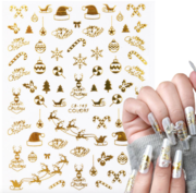 Nailart-Sticker dünn selbstklebend STZ-CS177, geometrisch 