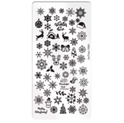 Stamping tray with designs DER-02