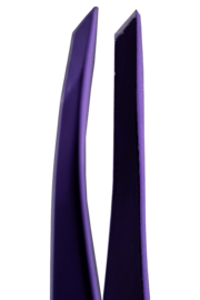 Zola Violet Professional Eyebrow Tweezers, Slanted