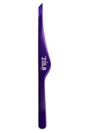 Zola Violet Professional Eyebrow Tweezers, Slanted