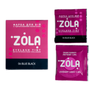 Zola Eyebrow Tint 06 Blue Black 5 ml + Oxidant 5 ml