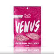 Kuum Vaha Helmeste Oko Eyebrow Epil Wax Venus Pink, 100 g