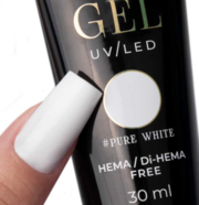 MollyLac Pure White Akrüülgeel Hema/di-Hema Free, 30 ml