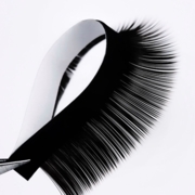 Divochi Air Black Eyelashes, 20 Strips CC 0.10, 14 mm