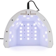 Lampa do paznokci Molly Lux 1S DUAL UV/LED 48W, biała