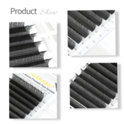 Nagaraku 3D W-Shape Eyelashes C, 0.07, 9 mm