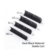 Nagaraku Eyelashes Black Mix LC, 0.10, 7-15 mm