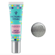 Żel ozdobny Victoria Vynn High Pigment 001 Silver, 7 ml