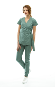 Костюм медичний жіночий In White 2889 (52 р.) L-XL, оливковий