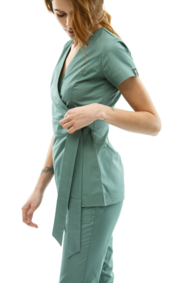 Women&#039;s Medical Uniform In White 2889 (Size 56) XXL, Olive