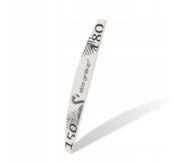 Nail File Half-Moon Aba Group Flaming Standard 150/180 Grit (50 pcs/pack)