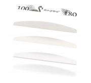 Nail File Half-Moon Aba Group Flaming Standard 150/180 Grit (50 pcs/pack)