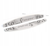 Nail File Half-Moon Aba Group Flaming Standard 150/180 Grit (50 pcs/pack)