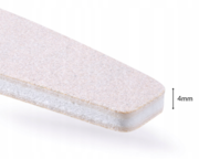 Nail File Half-Moon Aba Group Flaming Standard 100/180 Grit (50 pcs/pack)