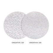 Pilnik do paznokci elipsa Aba Group Flaming Standard 100/180 grit (50 szt.)