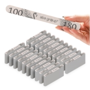 Pilnik do paznokci prosty Aba Group Flaming Standard 100/180 grit (25 szt.)