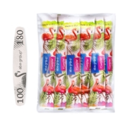 Safe nail file pack ellipse Aba Group Flaming Standard 100/180 grit (25 pcs.)