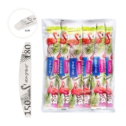 Safe half-moon nail files Aba Group Flaming Slim 150/180 grit (25 pcs.)