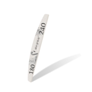Safe Nail File Half-Moon Aba Group Flaming Standard 180/240 grit (25 pcs.)