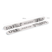 Pilnik do paznokci bezpieczny pakiet prosty Aba Group Flaming Standard 100/180 grit (25 szt.)