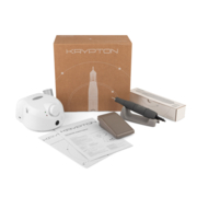 Frezarka do manicure i pedicure Krypton XPS-400 65W 40000 obr., biało-szary