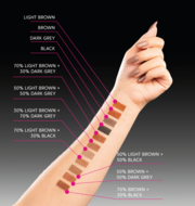 Краска для бровей и ресниц Zola Tattoo Tint Brown, 15 мл