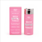 Nić barwiąca do geometrii brwi Wonder Lashes Brow Henna Mapping 30 m, różowa