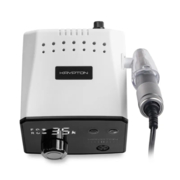 Frezarka do manicure i pedicure Krypton II XPS-300 70W 35000 obr., biało-czarna