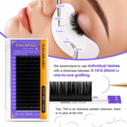 Nagaraku Mink Eyelashes New Generation B 0.07 7 mm