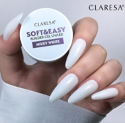 Ehitusgeel Claresa Soft&amp;Easy Milky WHITE, 45 g
