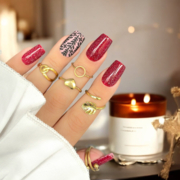 Hibridinis nagų lakas Yoshi Pour Some Glamour nr. 145, 6 ml