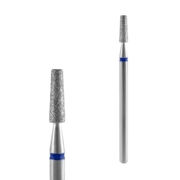 Frez diamentowy Staleks Stożek ścięty 2.5*8 mm, niebieski