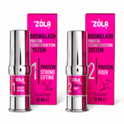 Zola Strong Lifting Protein Nr. 1 ir Nr. 2 antakiams ir blakstienoms