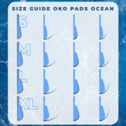OKO Lash&amp;Brow Lifting Pads Set Ocean – 4 pairs (S, M, L, XL)