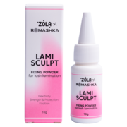 Proszek utrwalający do laminacji rzęs Zola x Romashka LamiSculpt 10 g