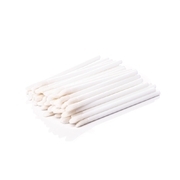 Velour applicators in pouch (50 pcs.), white