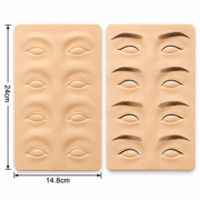 Trainingsmatte 3D für Tätowieren von Augen und Augenbrauen