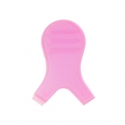 Combs applicator for eyelash lifting and lamination, pink