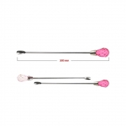 Henna spatula, rose-coloured