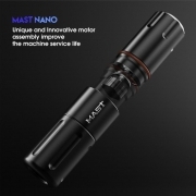 Mast Nano razor with magnetic clip WQ365, black