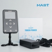 Zasilacz do maszynek do makijażu permanentnego Mast Touch Power P1118-1, czarny